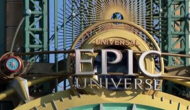 1 year since the portals opened at Universal Epic Universe