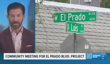 The City of Tampa is holding a community meeting for the El Prado Blvd Project