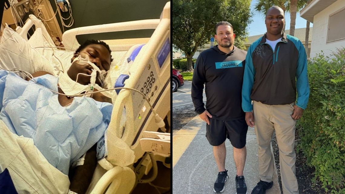 'Thought I was a goner': 19-year-old reunites with rescuers after Jacksonville Beach near-drowning