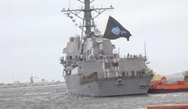 Mayport-based warship USS Mason transits Strait of Hormuz, officials tell ABC News