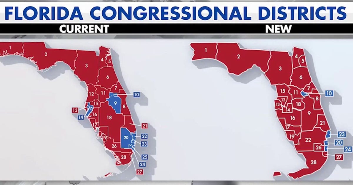 Trump redistricting push gets boost as Florida court keeps new districts intact