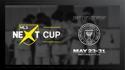 Inter Miami CF Academy Set For 2026 MLS NEXT Cup in Salt Lake City, Utah