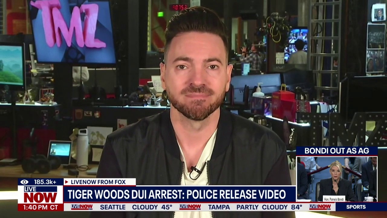 Tiger Woods DUI arrest: police release video