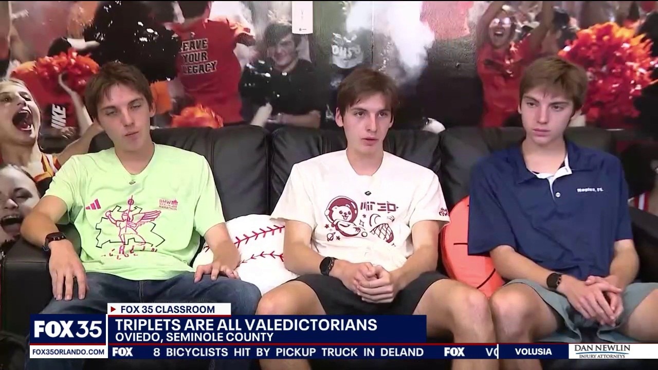 Oviedo triplets are all valedictorians