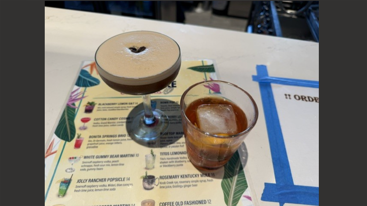 Gen X Warren's drinks during Flroida trip
