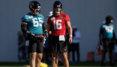 Jacksonville Jaguars QB Trevor Lawrence joins Mitch Morse’s podcast