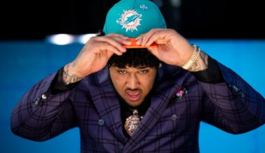 Kadyn Proctor not sweating position change for Miami Dolphins