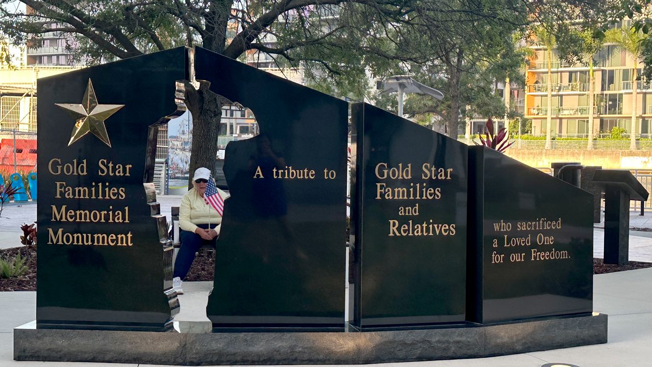 Memorial Day ceremony at MacDill Park in Tampa