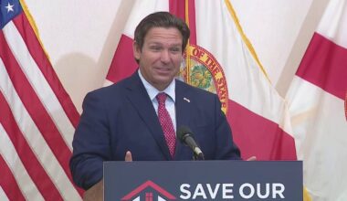 Florida property tax relief: DeSantis calls special legislative session