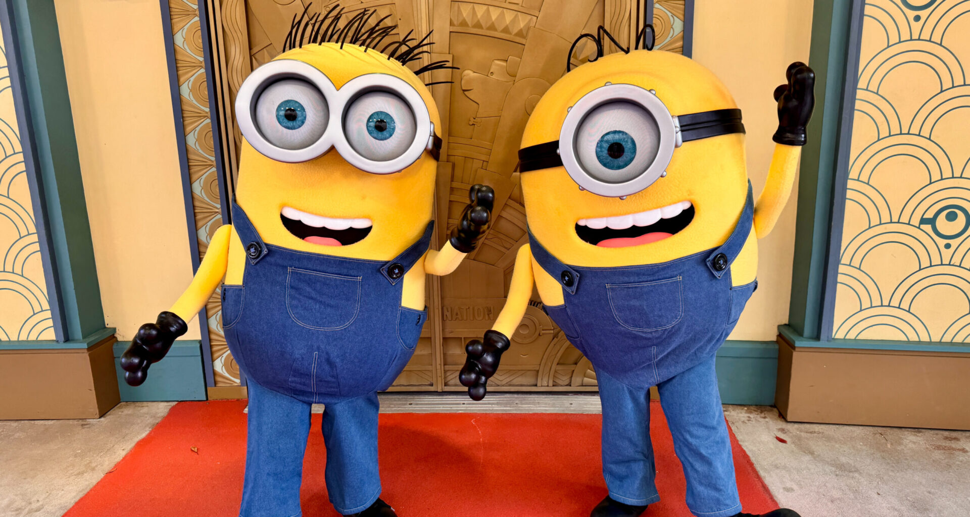 Henry and James are protagonist Minions from the upcoming Minions & Monsters movie. They are both now available for guests to meet at Universal Studios Florida. Meet and greets here began on May 23, according to Inside Universal.