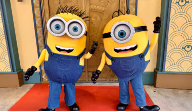 Henry and James are protagonist Minions from the upcoming Minions & Monsters movie. They are both now available for guests to meet at Universal Studios Florida. Meet and greets here began on May 23, according to Inside Universal.