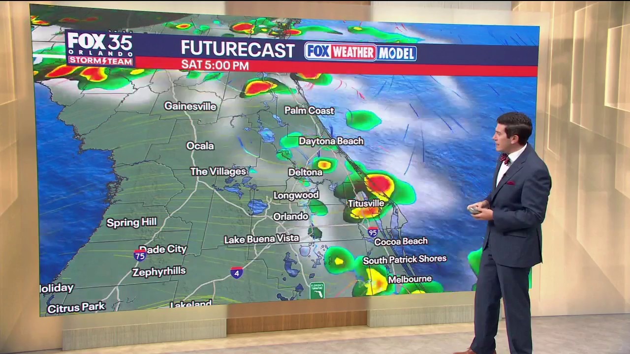 Orlando AM Weather Forecast: Hit or miss showers and storms expected Saturday afternoon