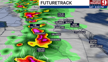 Central Florida Forecast: Heat Index Near 100° with Storms This Weekend