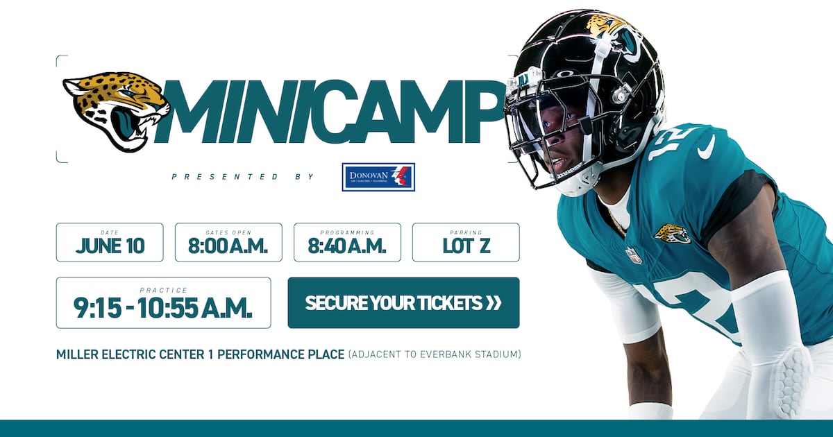 Jaguars to hold open minicamp practice in June – Action News Jax