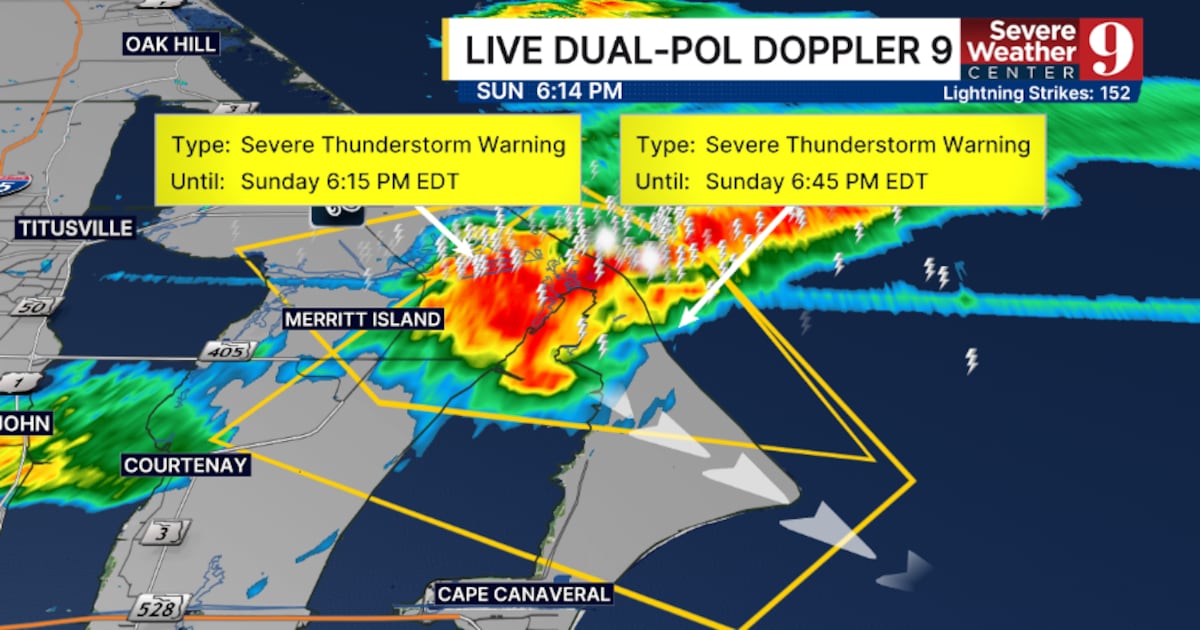 Weather Alert: Severe Storms Possible in Central Florida
