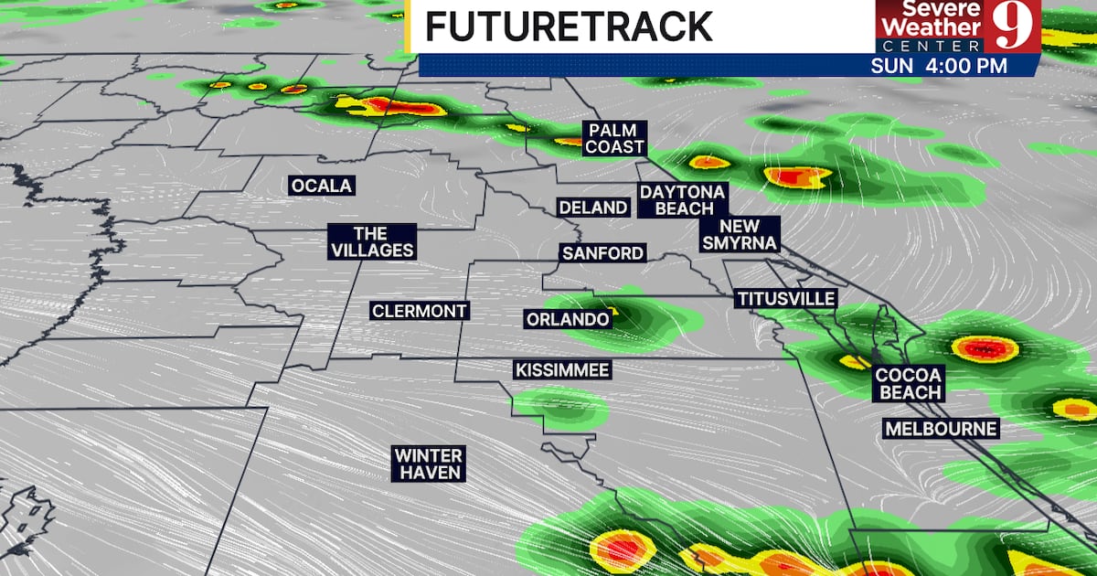 Heat and thunderstorms expected in central Florida