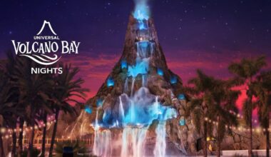 Nighttime fun at Volcano Bay Nights in Universal Orlando