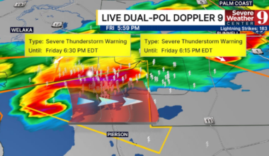 Marion County Under T-Storm Warning Until 6:30 PM