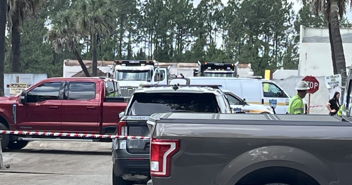 Industrial accident with injuries reported in Jacksonville