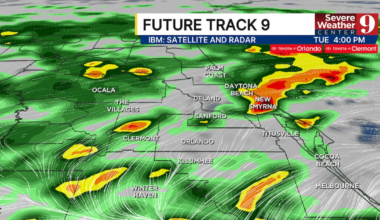 Strong storms, damaging winds possible across Central Florida Tuesday