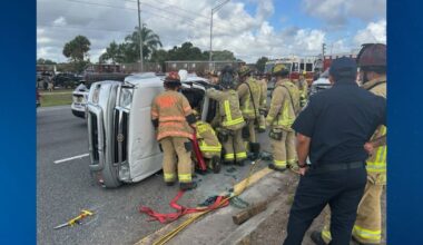 Casselberry Rollover Causes Temporary Lane Shutdown