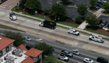 Traffic Safety Alert: Fluid Spill on North Orlando Ave