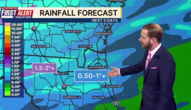 First Alert Weather Day on Saturday for rain and storms