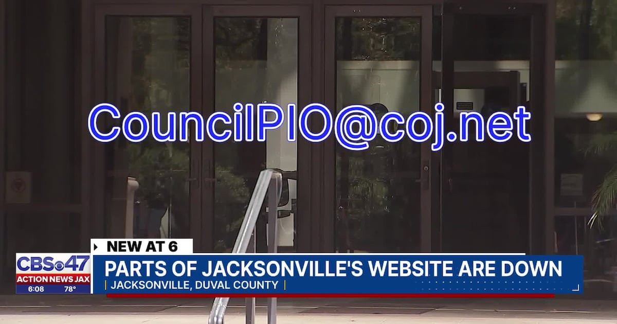 Jacksonville’s legislative portal down for multiple weeks, as city makes accessibility upgrades – 104.5 WOKV