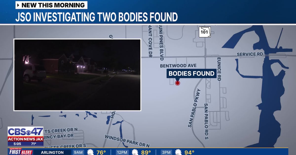 Jacksonville police investigating after two bodies found in Beach Haven home – Action News Jax