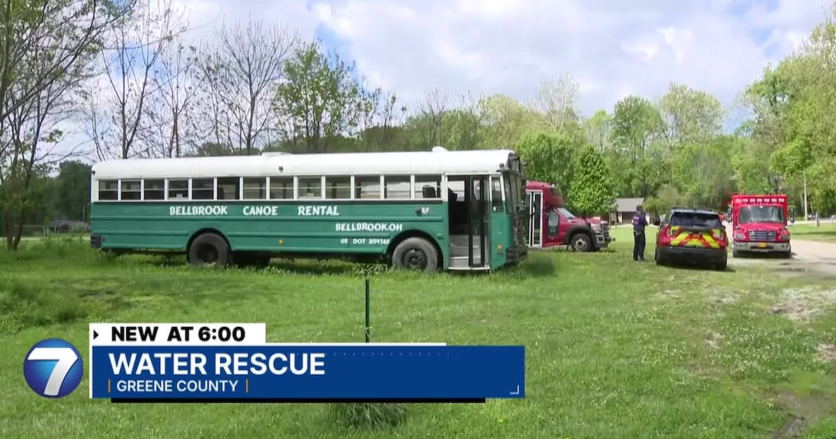 Family rescued after canoe capsizes in Little Miami River in Greene County – WHIO TV 7 and WHIO Radio