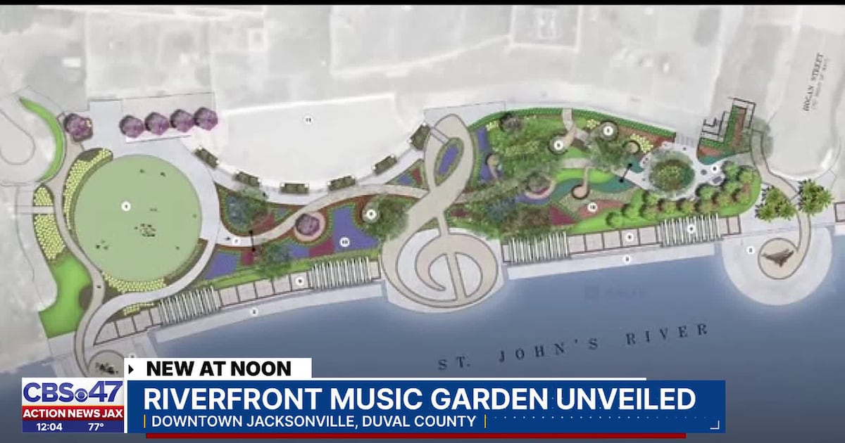 New Music Heritage Garden opens in Jacksonville, celebrating local artists – 104.5 WOKV
