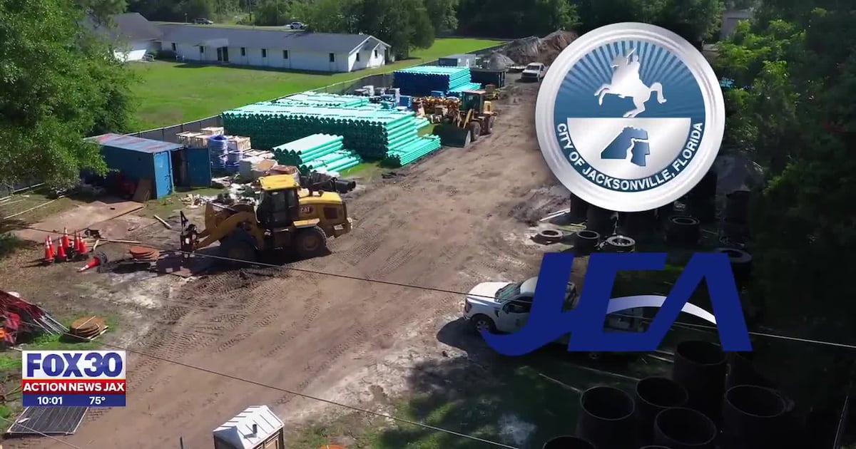 Jacksonville residents see progress on septic tank phase-out program – Action News Jax