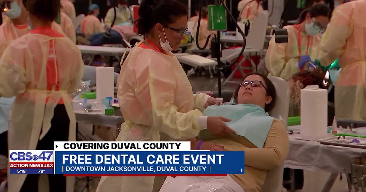 Florida Mission of Mercy provides free dental care to Jacksonville residents