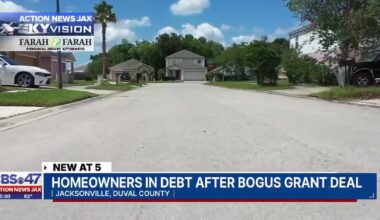 Jacksonville homeowners say ‘government grant’ promise left them deep in debt – 104.5 WOKV