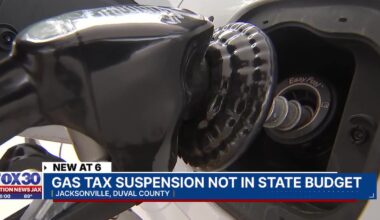 No gas tax holiday in Florida tax package, despite support from Governor – Action News Jax