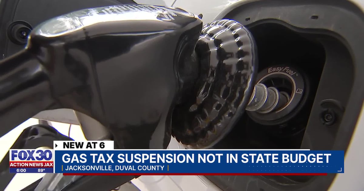 No gas tax holiday in Florida tax package, despite support from Governor – Action News Jax