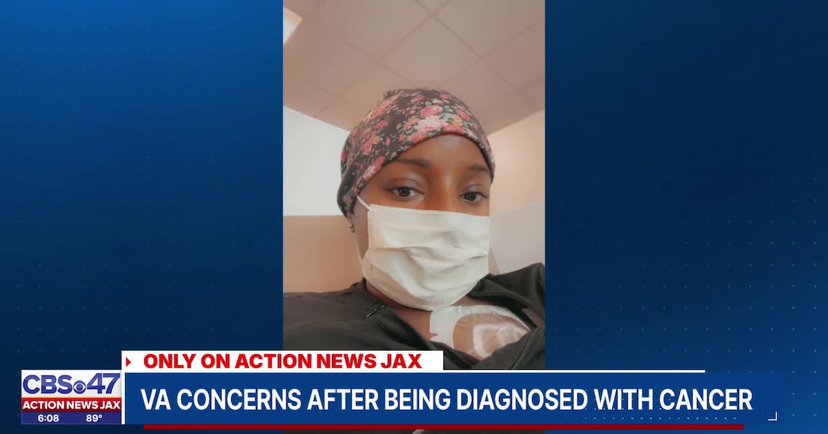 Jacksonville veteran diagnosed with stage 3 cancer after VA called mass ‘probably benign’ – Action News Jax