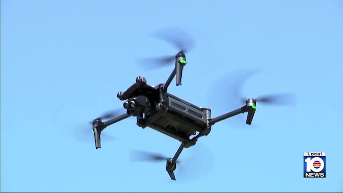 Doral police test out new drones during Trump National golf tournament