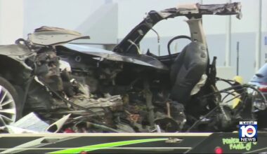 Driver dies after crashing car into tree in Doral