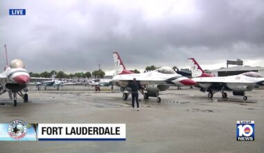 U.S. Air Force Thunderbirds headlining Fort Lauderdale Air Show