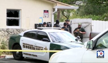 6 displaced after fire erupts inside Pompano Beach quadruplex
