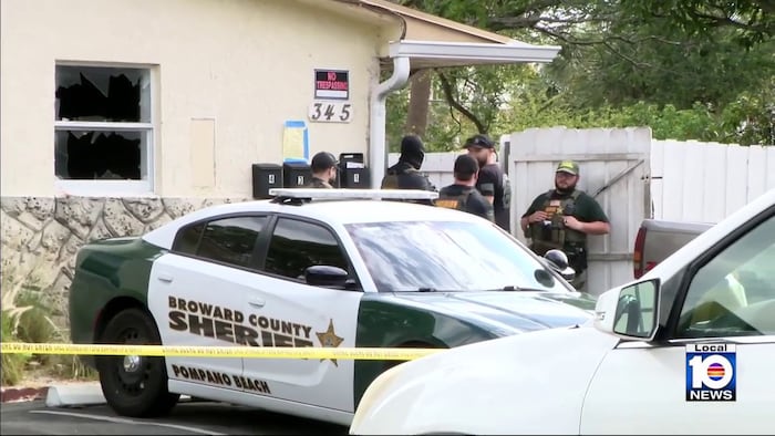 6 displaced after fire erupts inside Pompano Beach quadruplex