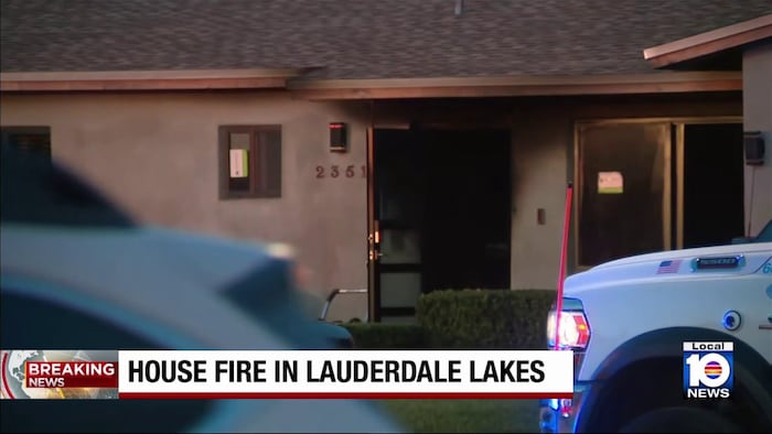 Lauderdale Lakes home sustains significant damage in fire