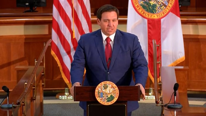 WATCH LIVE: Gov. DeSantis, Florida education commissioner hold news conference in Miami