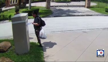 Victim shares video showing mail theft in Hialeah Gardens
