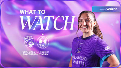 What to watch for, powered by Verizon, as the Orlando Pride face San Diego Wave on the road