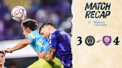Recap | Union comeback effort falls short against Orlando City SC