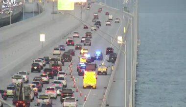 Tampa Motorcyclist Killed In Early Morning I-275 Crash on Howard Frankland Bridge