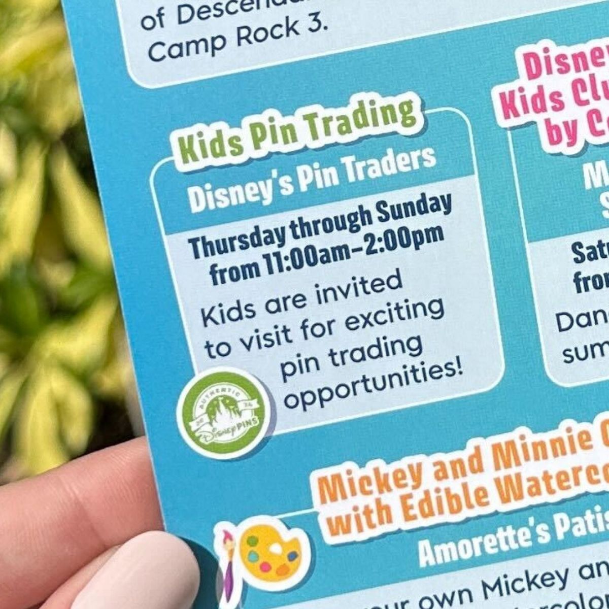 Disney Springs debuts guide maps for 2026 Cool Kids Summer
