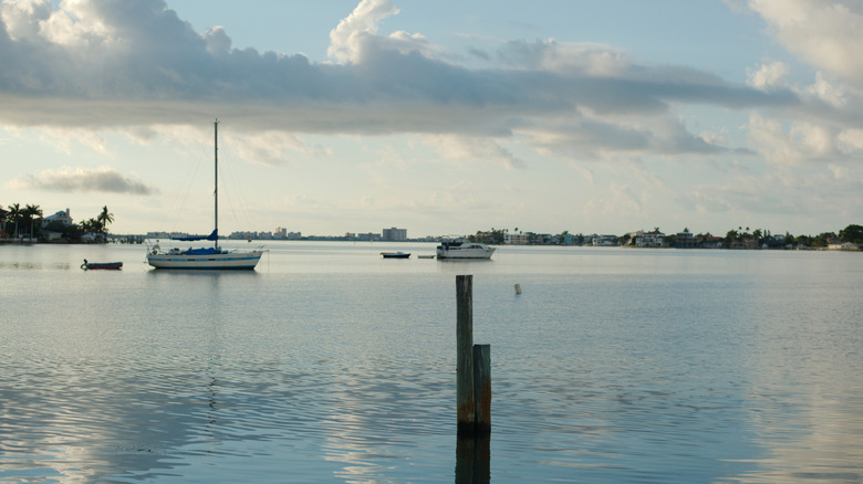 Boca Ciega Bay in South Pasadena, Florida.